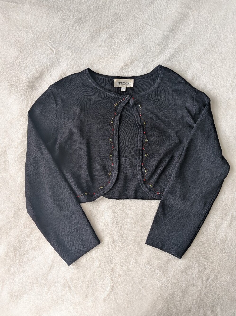 Studio I Vintage Beaded Cardigan
